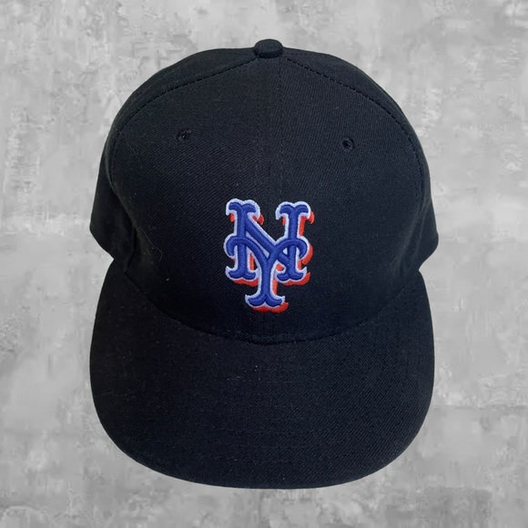 New York Mets New Era 59Fifty Fitted Cap Hat Made In USA - Picture 1 of 9